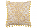 Dekoratiivne padi Beliani Lycrois, kollane v., 45 cm x 45 cm