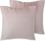 Dekoratiivne padi Beliani Pasque, roosa v., 45 cm x 45 cm, 2 tk