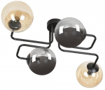 Valgusti lagi Emibig Brendi 4, E14, 4 x 10 W, must v.