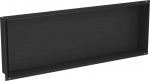 Sisseehitatav seinariiul Mexen X-Wall-NR, 10 cm x 30 cm x 90 cm, must v.
