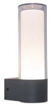 &Otilde;ue seinavalgusti Lutec Dropa, 9.5W, LED, IP44, tumehall v., 8.2 cm x 26 cm