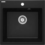 K&ouml;&ouml;givalamu Deante Evora ZQJ_N103, graniit, 50 cm x 50 cm x 21.6 cm, must v.