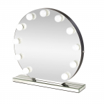 Laua peegel Torano, valgustusega, teisaldatav, 70 cm x 70 cm, h&otilde;be v.