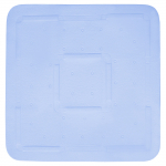 Vannitoa p&otilde;randamatt, sinine, 55 cm x 55 cm