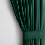 &Ouml;&ouml;kardin Restilo Velvet, roheline v., 140 cm x 245 cm