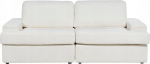 Diivan Beliani Alla Boucle, valge v., 112 x 208 cm x 86 cm