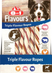 Koeramaius 8in1 Flavours Triple Flavour Ropes, liha, 0.065 kg