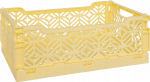 Hoiukast, esemete hoidmiseks Atmosphera Azur, kollane v., 30 x 20 x 11.5 cm