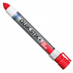 Marker Markal Quik Stik Plus Oily Surface, 15.2 cm, punane