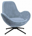 Tugitool Homla Lunaire 710094, sinine v., 76 cm x 86 cm x 87 cm