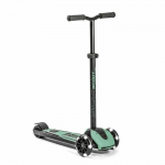 Laste t&otilde;ukeratas Scoot & Ride Highwaykick 5 LED, roheline v.