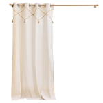 &Ouml;&ouml;kardin Douceur d`Interieur Lacia, pruun v./valge v., 140 cm x 240 cm