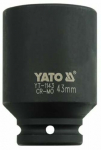 L&ouml;&ouml;kpadrun Yato YT-1143, 90 mm, 43 mm, 3/4"