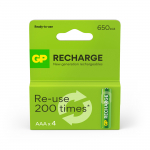 Laetav aku GP, AAA, 650 mAh, 4 tk