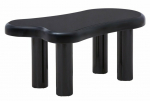 Kohvilaud Homla Alto, must v., 100 cm x 60 cm x 45 cm
