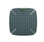 Silikoonist k&ouml;&ouml;gimatt, kuuma&otilde;hupliidi k&uuml;psetustarvikud L&eacute;ku&eacute;, roheline v./hall v., 22.5 cm x 22.5 cm