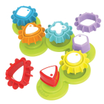 Vormi sorteerija, komplekt Yookidoo Shape & Spin, mitmev&auml;rviline