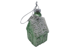 J&otilde;ulupuu ehe Christmas Touch SH42112, valge v./roheline v., 10 cm, klaas