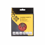 Lihvimisketas Forte Tools 120, FIBRA, 120, 12.5 cm x 12.5 cm, &Oslash; 12.5 cm, 5 tk