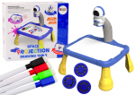 Joonistusprojektor, koos tarvikutega Lean Toys Space Projection, sinine