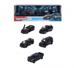 M&auml;nguautode komplekt Majorette Black Edition 2.0, 1:64, must v.