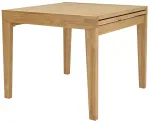 S&ouml;&ouml;gilaud pikendatav Home4you Bowen, tamm v., 90 - 180 cm x 90 cm x 76 cm