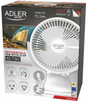 Juhtmevaba ventilaator klambriga Adler AD 7342, 5 W