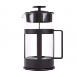 Kohvikann French Press 4289, 1 l, l&auml;bipaistev v./must v.
