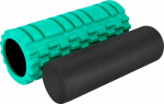 Treeningrullid, t&auml;iskasvanutele Spokey Mixroll 2in1, 33 cm, roheline v., 2 tk