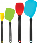 Kondiitritoodete spaatel, komplekt Dreamfarm Party Mix, 34.4 cm, mitmev&auml;rviline, 4 tk