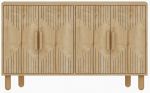 Konsoollaud Kalune Design Roger, tammepuidu imitatsioon v., 29.6 cm x 120 cm x 73.6 cm