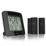 Kahjustatud pakendiga toode. Ilmajaam Hama EWS-Trio with 3 Sensors