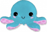 Fooliumist &otilde;hupall erikujuga GoDan Happy Octopus, sinine v.
