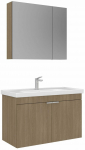 Vannitoa m&ouml;&ouml;bli komplekt Kalune Design Desna, tamm v., 45 cm x 90 cm x 58 cm