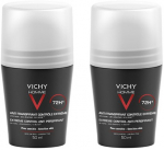 Meeste deodorant Vichy Homme Anti-Perspirant Deoroll-On 72h, 2 tk.