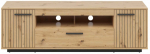 TV-kapp Lukas, artisan oak v., 40.5 cm x 164 cm x 52.5 cm