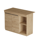Baarilaud Kalune Design OR2-S, tamm v., 120 cm x 60 cm x 88.2 cm