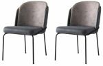 Toolide komplekt Kalune Design Dore 168 V2 974NMB1868, matt, antratsiit v./kuld v., 52 cm x 62 cm x 72 cm, 2 tk