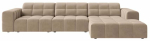 Nurgadiivan Cosmopolitan Design Chicago Venus 2928, beige melange v., parem, 167 x 294 cm x 78 cm