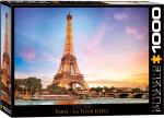 Pusle Eurographics Cities Paris La Tour Eiffel 6000-0765, 67.6 cm x 48.9 cm, 1000 tk, mitmev&auml;rviline