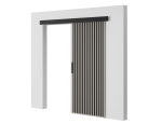 Uks ADRK Perion 86, sisel&uuml;kandustele, 205 cm x 86 cm, must v./ka&scaron;miir v.