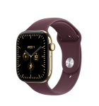 Nutikell Apple Watch Series 12 GPS + Cellular 46mm MJGT4ET/A, radiant gold titaanist korpus koos burgundy sportrihmaga - M/L