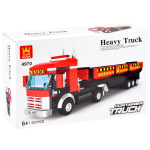 Konstruktor Wange Heavy Truck ZA3843, 323 tk, punane v.