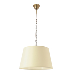 Valgusti lagi Candellux Lighting Pyros 31-50083, E27, 1 x 40 W, kreemjasvalge v. / messing v.