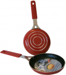 Praepann Jata R266, &Oslash; 12 cm, metall, punane v.