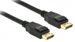 Juhe Delock Displayport / Displayport Display port male, Display port male, 3 m, must v.