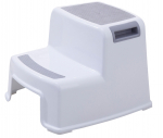 Laste WC aste BabyDan Two Step Stool, valge v.
