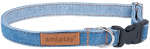 Kaelarihm koertele Amiplay Denim, sinine v., 450 - 700 mm x 25 mm, 45-70