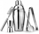 Baarmeni komplekt kokteilide jaoks Barmen Set su priedais, roostevaba teras v., 0.5 l