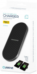 Juhtmevaba laadija Platinet PWCDB, Qi Wireless, must, 20 W